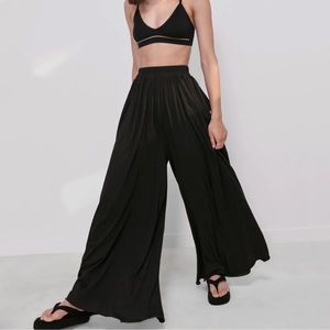 Like New Lunya Organic Pima Wide Leg Pant Large